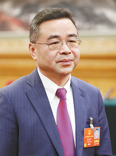 馬化騰   本報(bào)記者 杜尚澤攝