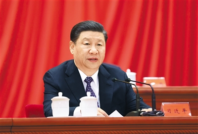 5月28日，中國科學(xué)院第二十次院士大會、中國工程院第十五次院士大會和中國科學(xué)技術(shù)協(xié)會第十次全國代表大會在北京人民大會堂隆重召開。中共中央總書記、國家主席、中央軍委主席習(xí)近平出席大會并發(fā)表重要講話。新華社記者 鞠鵬 攝