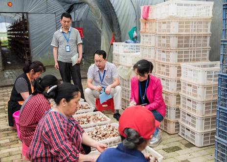 黨中央把貧困人口脫貧作為全面建成小康社會的底線任務和標志性指標。脫貧攻堅是硬仗中的硬仗，必須付出百倍努力。