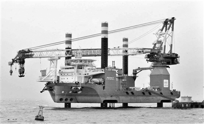 鐵建風(fēng)電01海上運(yùn)行場景