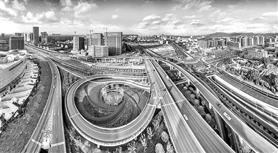 圖為南京市江北新區(qū)外景。 （資料圖片）